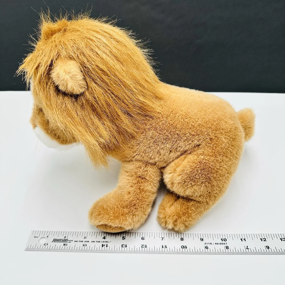 Vintage Russ Lion Cat 11” Sitting Plush Stuffed Animal Safari Made For Target